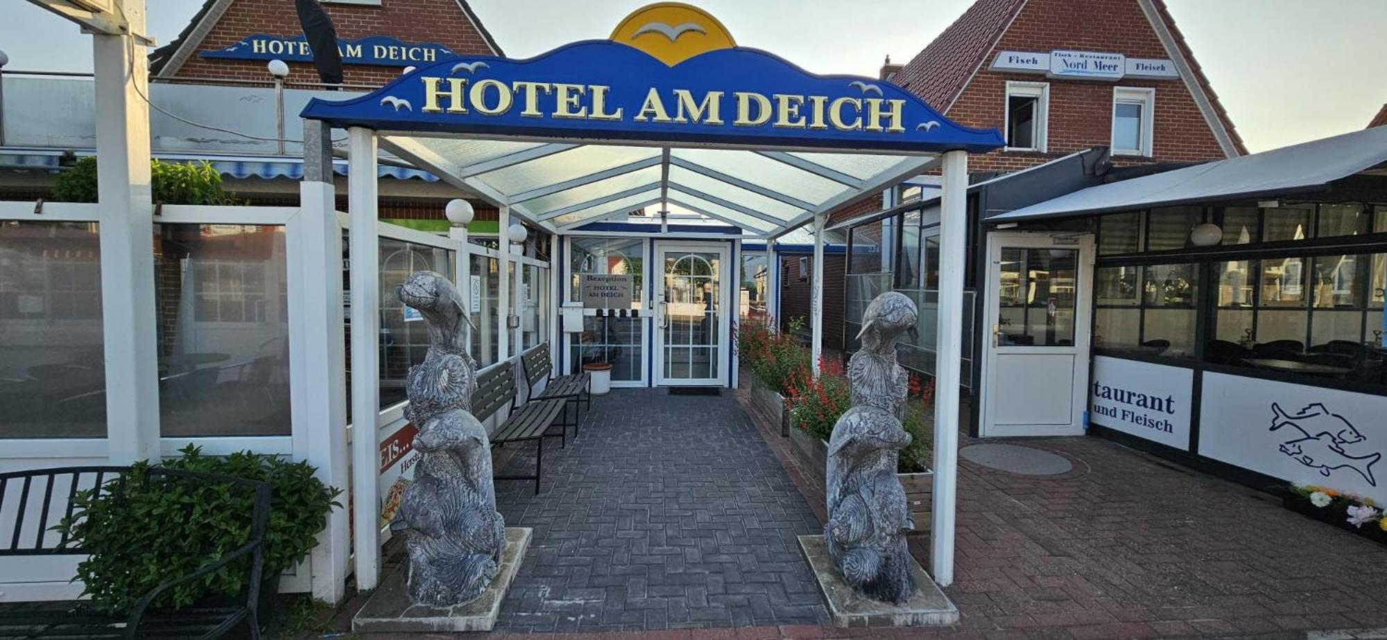 Hotel Am Deich Norddeich  Exteriér fotografie